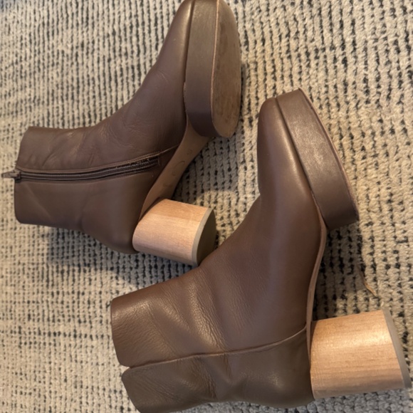 COCLICO Travis Platform Ankle Boot, Taupe, Size 37.5 - Picture 5 of 12